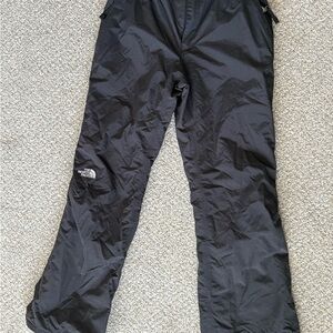 The North Face Black Snow Pants girls size XL